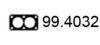 ASSO 99.4032 Gasket, exhaust pipe